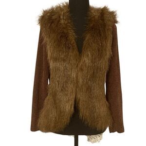 Drapers & Damon’s Vintage Faux Fur Sweater